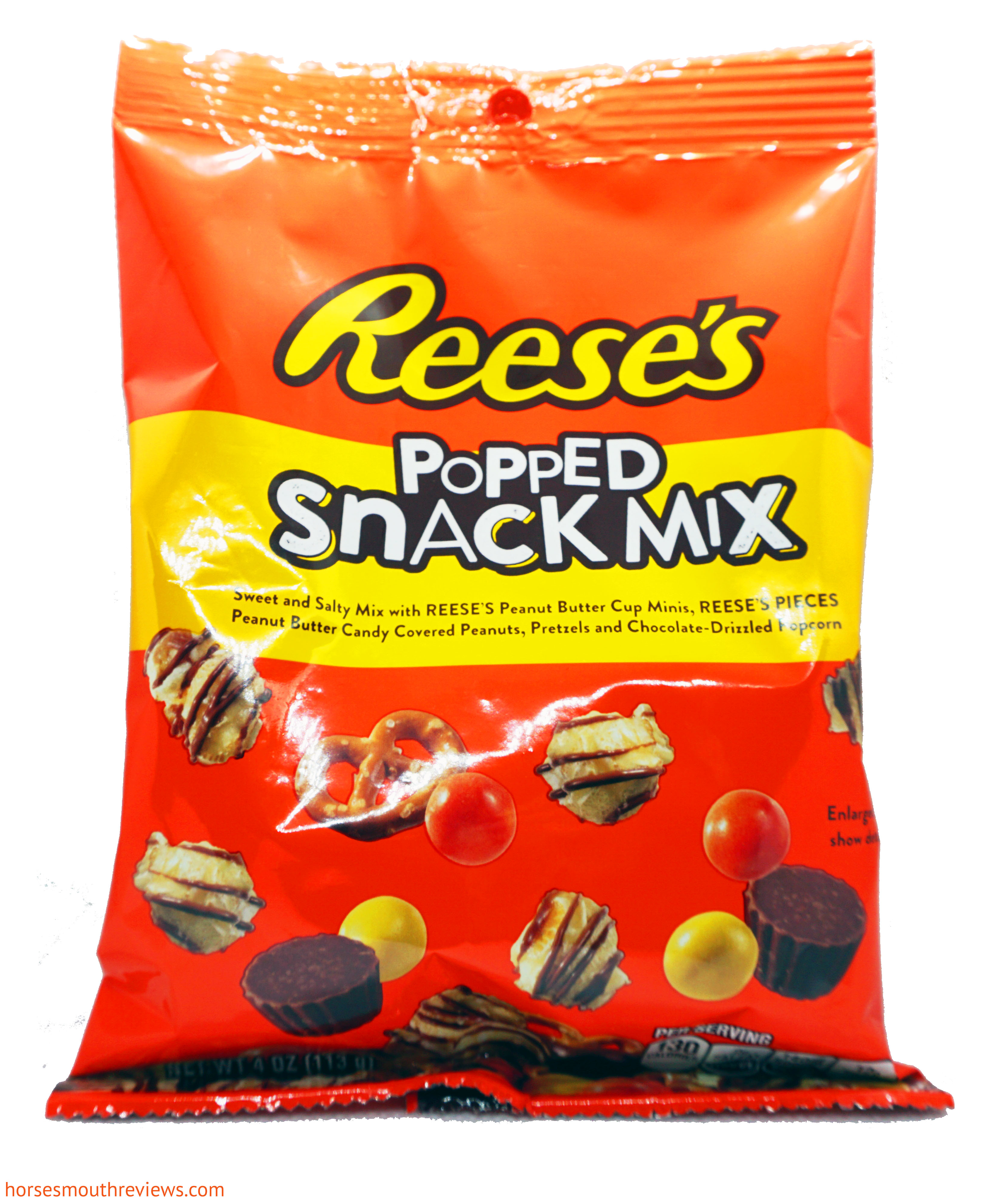 Reeses Popped Snack Mix